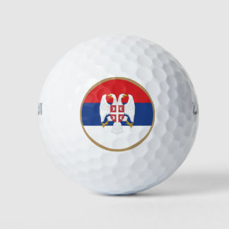 balle de golf de Serbie