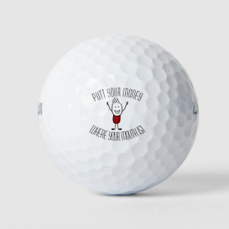 Balle de Golf Drôle