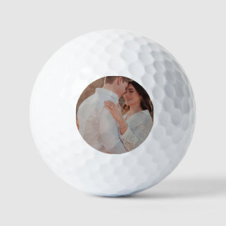 Balle de golf drôle de demoiselle d'honneur visage