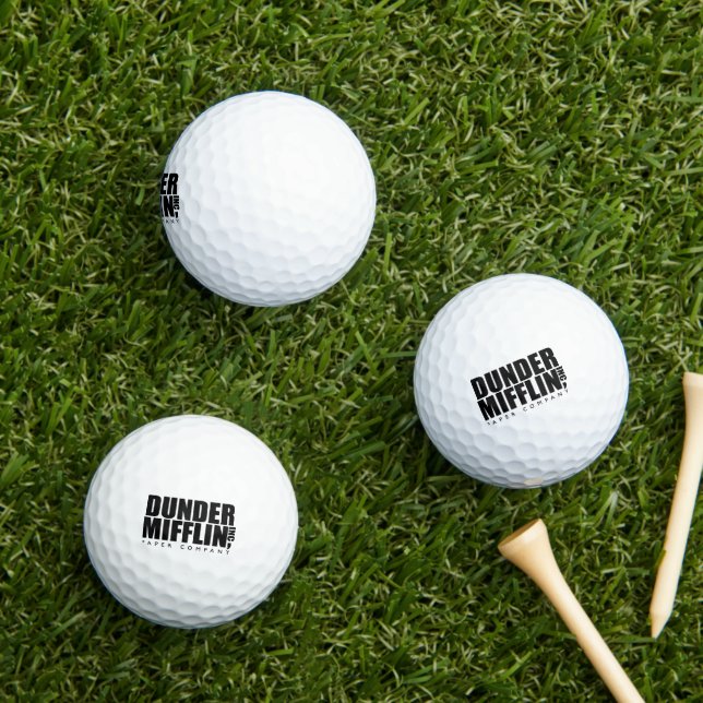 Balle de golf Dunder Mifflin (Herbe in situ)
