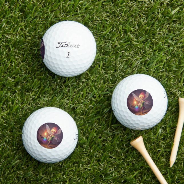 Balle de golf Fairy Winner Spark A2 (Herbe in situ)