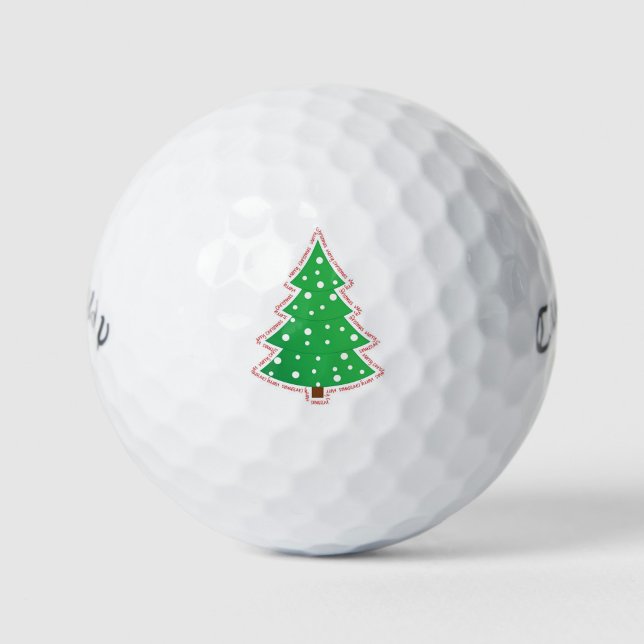 Balle de golf Festive Fairway (“Swing into the holidays with festive flair!”)