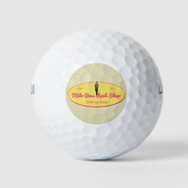 Balle de golf Milo Bass Rush Shop (Devant)