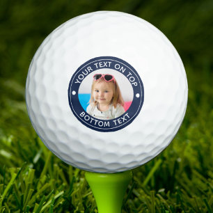 Balle de golf personnalisée avec photo, couleur et