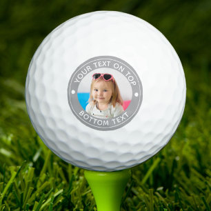 Balle de Golf Personnalisée avec Photo, Couleur et