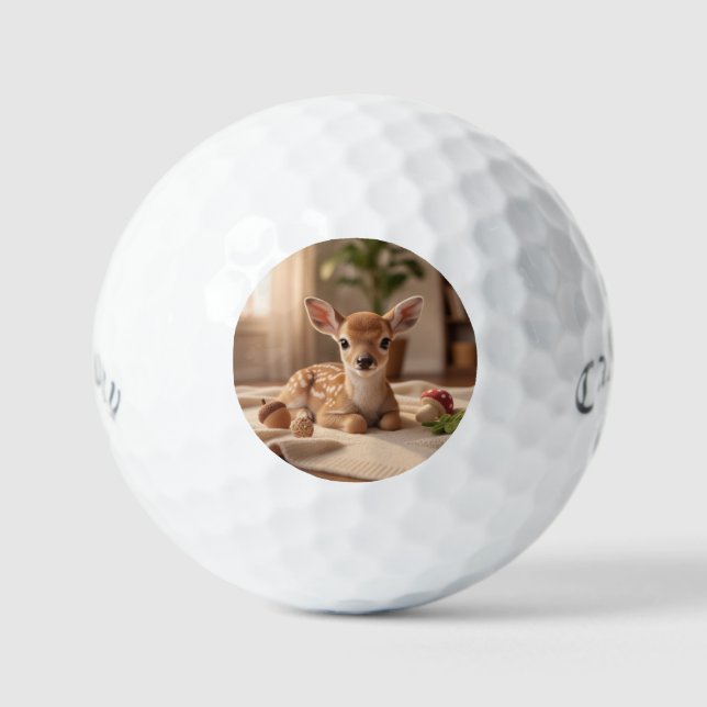 Balle de golf personnalisée avec photo pour les am (Recto)
