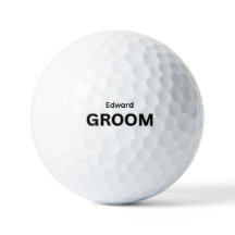 Balle de golf personnalisée Groom | Golf de mariag
