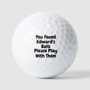 Balle de golf personnalisée Humour de golfeur drôl