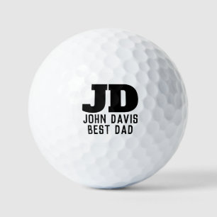 Balle de Golf Personnalisée pour Papa Mari Anniver