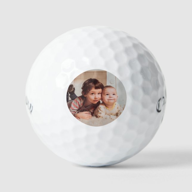 Balle de Golf Photo Simple (Recto)
