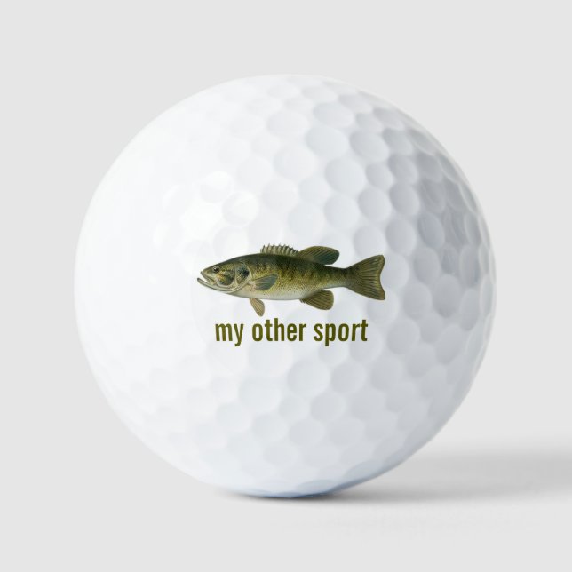 Balle de Golf Poissonnante (Recto)