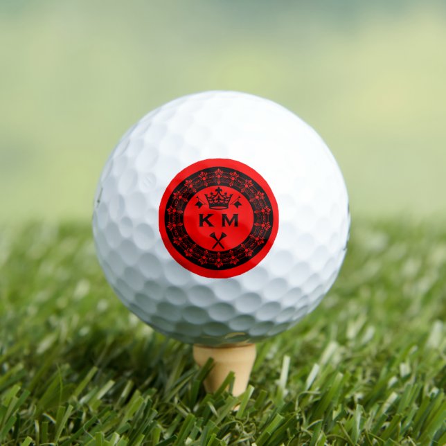 Balle de golf royale drôle personnalisée (T-shirt Insitu)