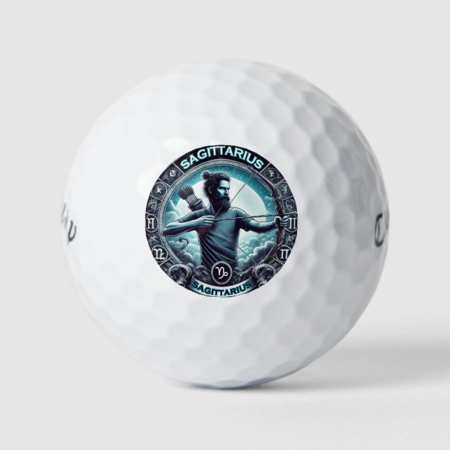 Balle de golf Sagittarius Callaway Warbird (Devant)