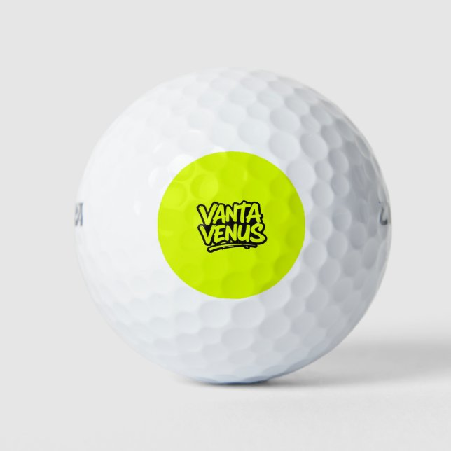 Balle de golf Vanta Venus Wilson 3-pack (Devant)