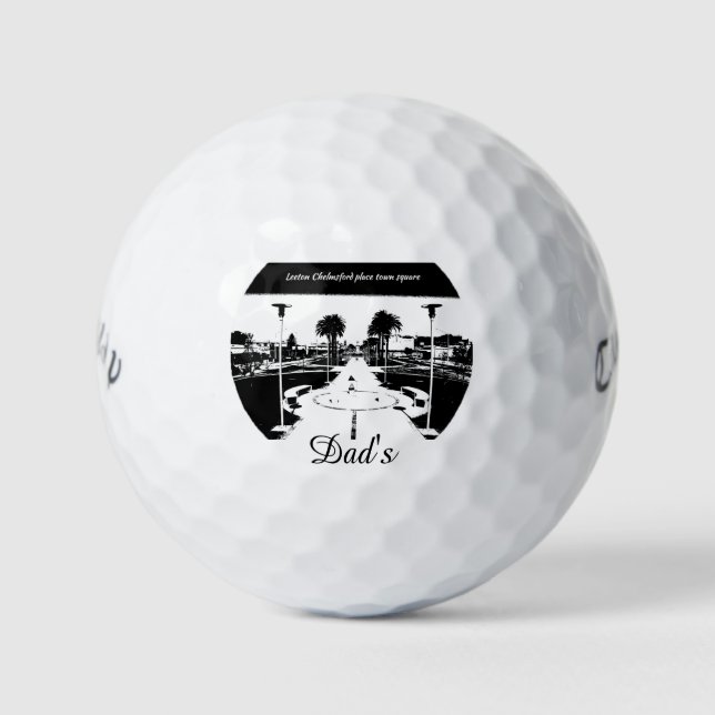 Balle de golf Warbird sur mesure (Devant)