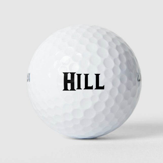 Balle de golf Wilson Distance trois pack (Devant)