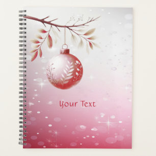 Balle de Noël rose