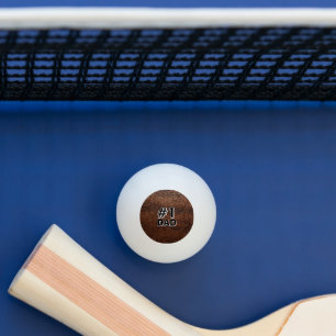 Balle De Ping Pong #1 Papa aspect cuir