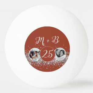 Balle De Ping Pong 2 Photo Anniversaire du Mariage hier et aujourd'hu