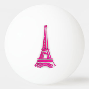 Balle De Ping Pong 3d Tour Eiffel, clipart de la France