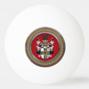 Balle De Ping Pong [400] Manteau d'ordre des bras Teutonic