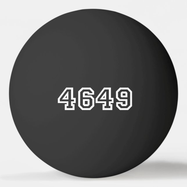 Balle De Ping Pong 4649 Balle japonaise Yoroshiku Ping Pong (Devant)