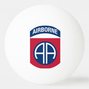 Balle De Ping Pong 82e division aéroportée Insignia