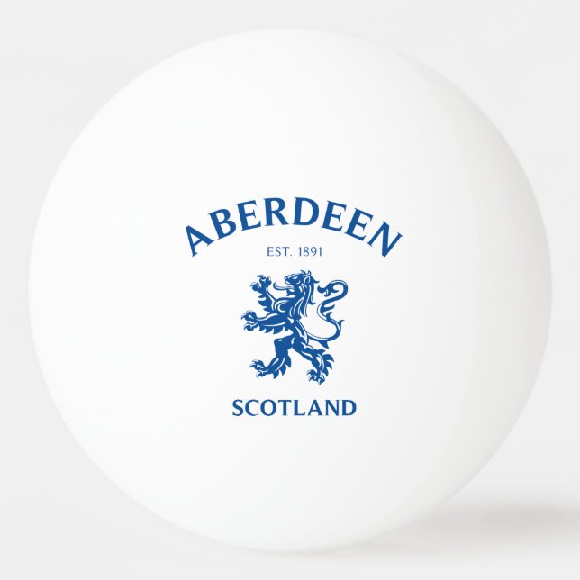 BALLE DE PING PONG ABERDEEN (Devant)