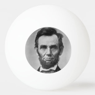 Balle De Ping Pong Abraham Lincoln