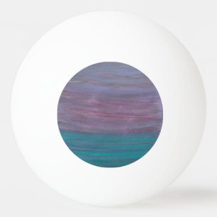 Balle De Ping Pong Abstrait chic Rose Turquoise bleu turquoise pour