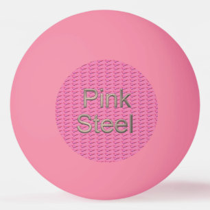 Balle De Ping Pong Acier rose 1 étoile orange brillant ping pong bal