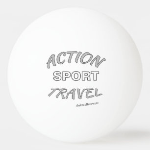 Balle De Ping Pong Action Sport Travel