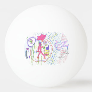 Balle De Ping Pong Adam Moyer Original "ZZZ" Rare