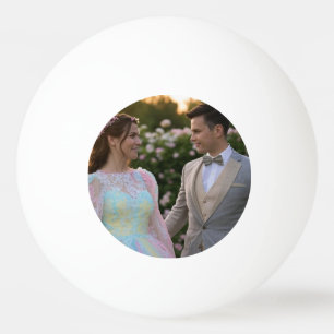 Balle De Ping Pong Ajouter une Personnaliser photo Mariage