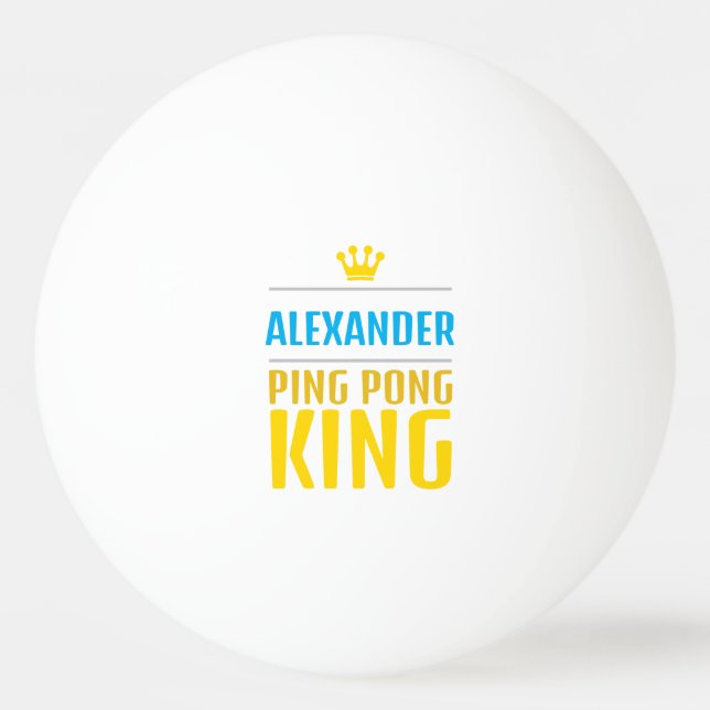 Balle De Ping Pong Alexander (Devant)