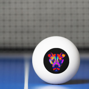 Balle De Ping Pong Alexander's Dog black 3 étoiles ping-pong ball