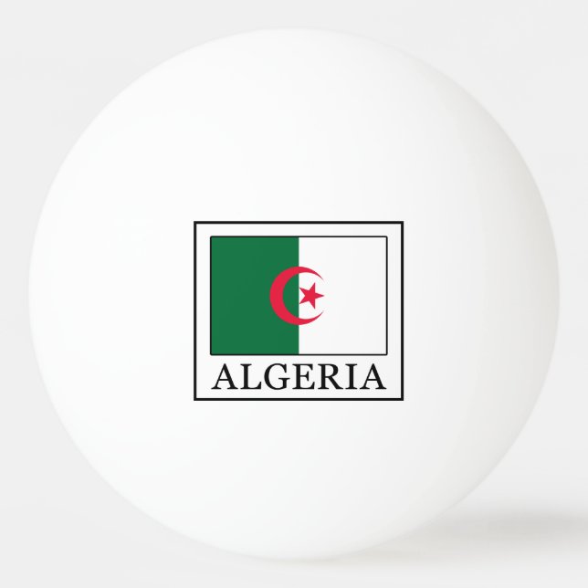 Balle De Ping Pong Algérie (Devant)
