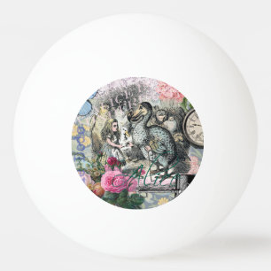 Balle De Ping Pong Alice Classique Merveilles Dodo Art Tenniel