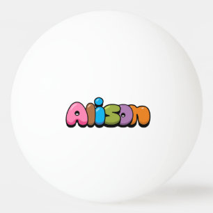 Balle De Ping Pong Alison