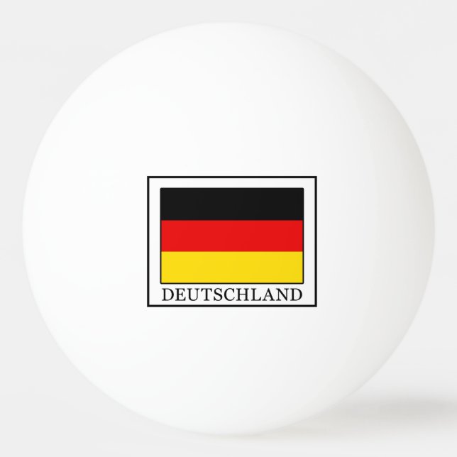 Balle De Ping Pong Allemagne (Devant)