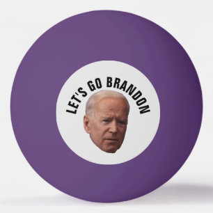 BALLE DE PING PONG ALLONS BRANDON BIDEN PING PONG BALLS