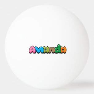 Balle De Ping Pong Amanda