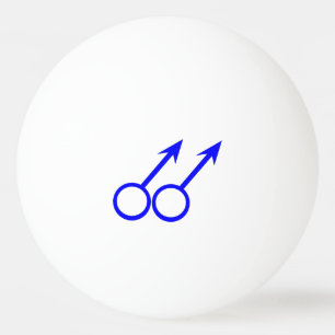 Balle De Ping Pong Amateurs Gay Personnalisable Ping Pong Ball