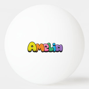 Balle De Ping Pong Amelia