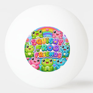 Balle De Ping Pong Amis Grenouilles Molles Cute Kawaii Grenouilles Ar