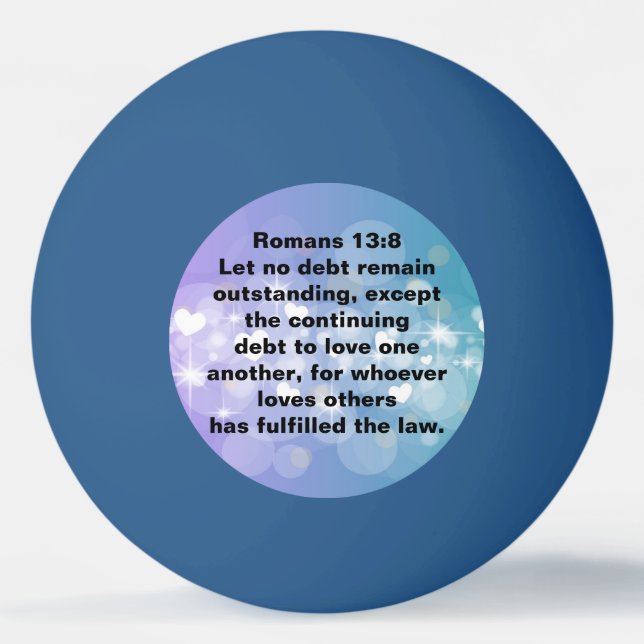 Balle De Ping Pong Amour (Devant)