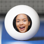 Balle De Ping Pong Amusants Visage Complet Fermer Selfie Photo<br><div class="desc">Drôle ballon de ping-pong en plein visage. Personnalisez-le en ajoutant une photo carré 1x1 de vous ou du destinataire du cadeau. Unisex pour les hommes et les femmes. Convient aux enfants et aux adultes.</div>