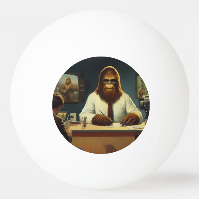 Balle De Ping Pong Ancre Bigfoot News (Devant)