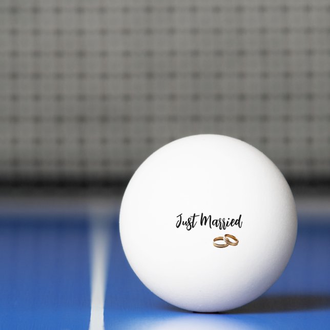 Balle De Ping Pong Anneaux de mariés (Filet)