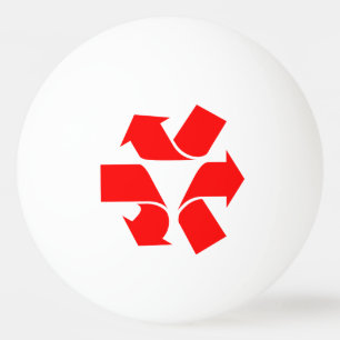 Balle De Ping Pong Annuler le recyclage du symbole